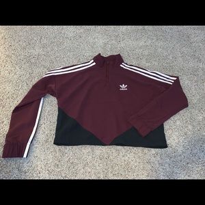 Adidas half zip